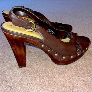 Chunky Heeled Sandals